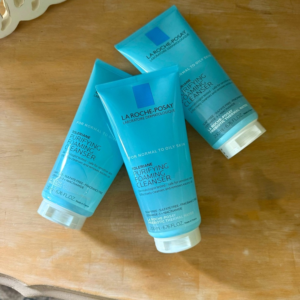 La Roche-Posay Purifying Foaming Cleanser 3pack